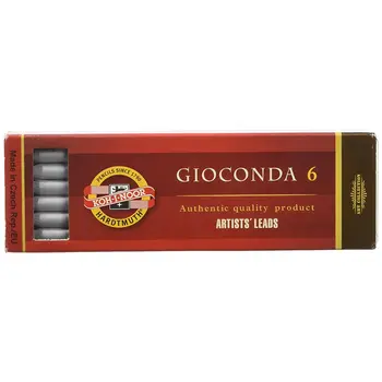 KOH-I-NOOR Metallic Coloured Leads for Diameter 5.6mm 120mm Mechanical Pencil - Silver pens 
KOH-I-NOOR Metallic Coloured Leads for Diameter 5.6mm 120mm Mechanical Pencil - Silver pens