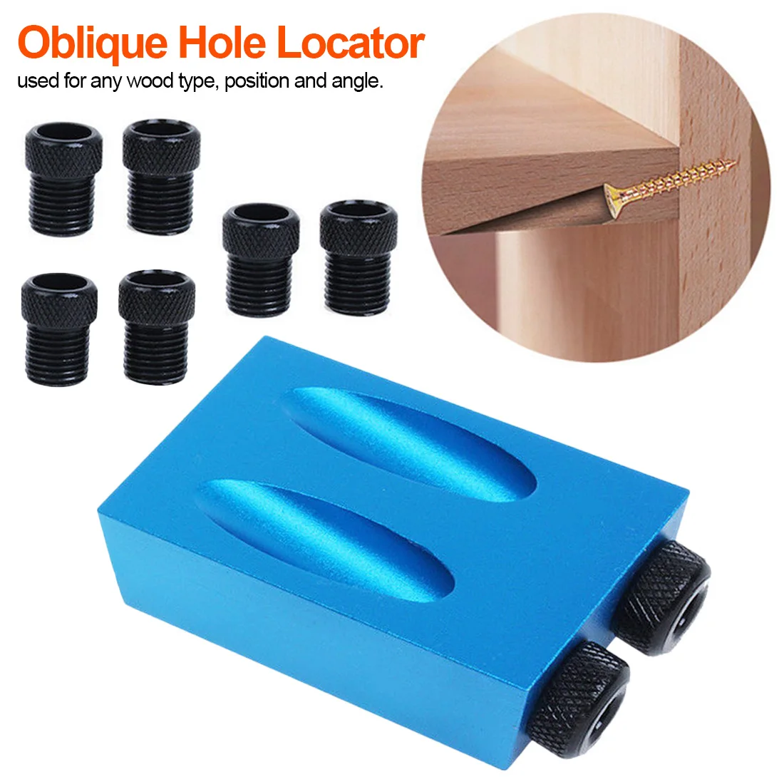 6/8/10mm Woodworking Pocket Hole Jig 15 Angle Drill Guide Set Puncher Locator Jig Drill Oblique Hole Locator Drill Bits DIY
6/8/10mm Woodworking Pocket Hole Jig 15 Angle Drill Guide Set Puncher Locator Jig Drill Oblique Hole Locator Drill Bits DIY