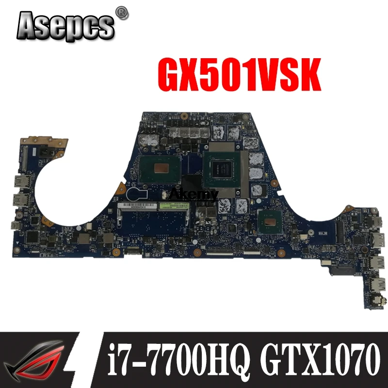 GX501VSK материнская плата i7-7700HQ GTX1070 для ROG Asus GX501VI GX501VS ноутбука обмен! | Компьютеры и