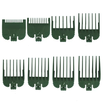 8PCS Professional Limit Comb Cutting Guide Combs 1.5/3/4.5/6/10/13/15/19mm Set for WAHL Fits All Full Size Clippers
8PCS Professional Limit Comb Cutting Guide Combs 1.5/3/4.5/6/10/13/15/19mm Set for WAHL Fits All Full Size Clippers