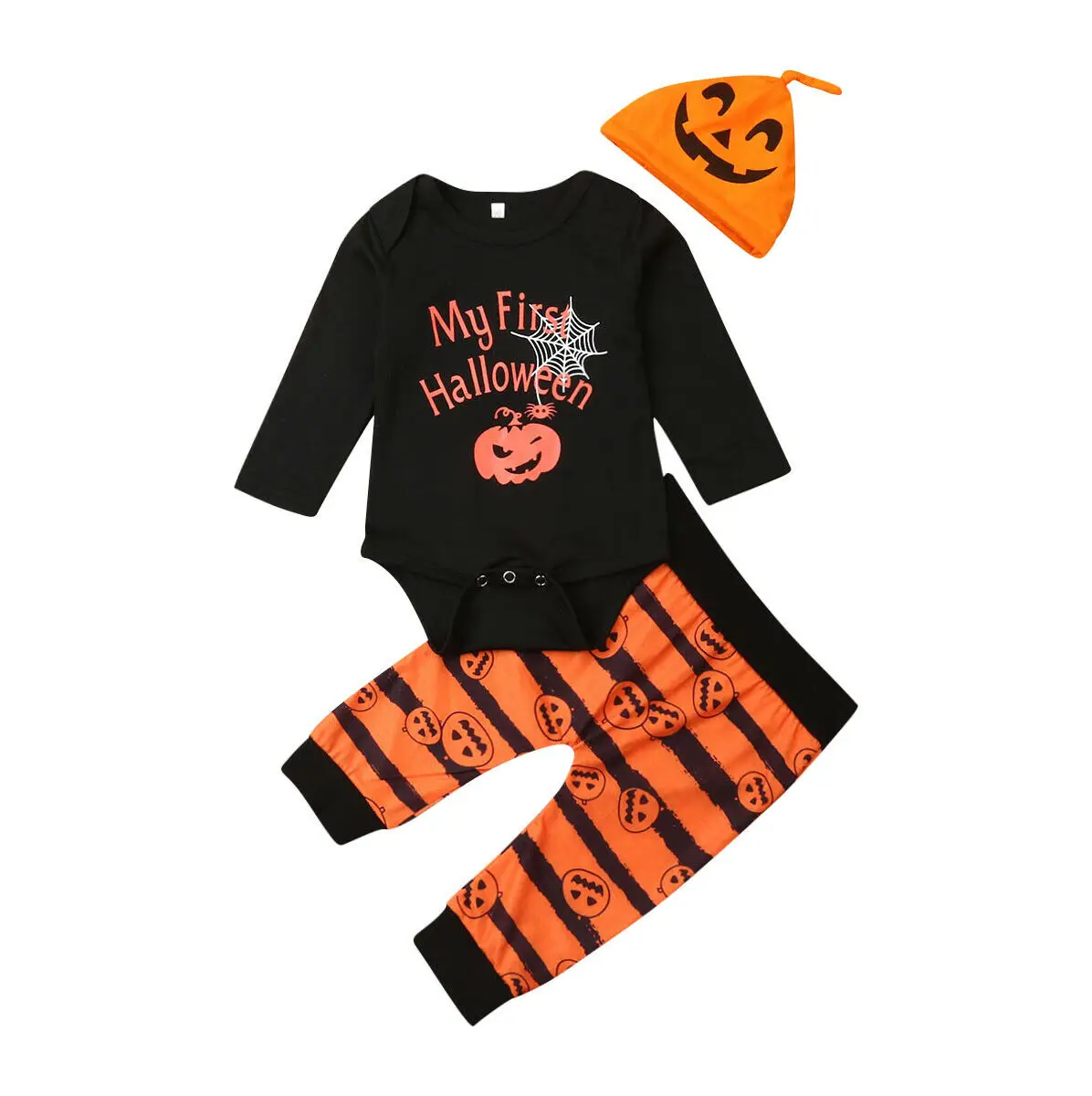 My First Halloween Newborn Baby Boy Girl Clothes Sets Romper Jumpsuit Pants Hats Clothes Outfit 0-24M
My First Halloween Newborn Baby Boy Girl Clothes Sets Romper Jumpsuit Pants Hats Clothes Outfit 0-24M