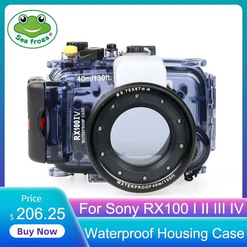 For Sony RX100 I II III IV Digital Camera Diving Case Underwater Waterproof Housing Case Transparent Waterproof Cover
For Sony RX100 I II III IV Digital Camera Diving Case Underwater Waterproof Housing Case Transparent Waterproof Cover