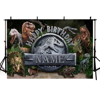 Custom Jurassic Park World Dinosaur Birthday Photography Studio Background High Quality Computer Print Party Backdrops
Custom Jurassic Park World Dinosaur Birthday Photography Studio Background High Quality Computer Print Party Backdrops