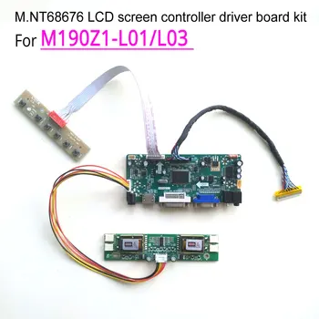 For M190Z1-L01/L03 LCD monitor panel HDMI+VGA+DVI M.NT68676 display controller drive card CCFL LVDS 30Pin 19" 1680*1050 DIY kit
For M190Z1-L01/L03 LCD monitor panel HDMI+VGA+DVI M.NT68676 display controller drive card CCFL LVDS 30Pin 19" 1680*1050 DIY kit