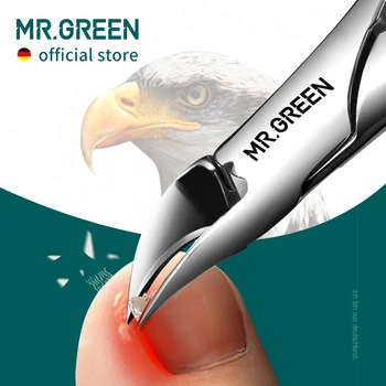 MR.GREEN Nail Clippers Ingrown Toenail Cutter Anti-Splash Olecran Podiatry Toe Nail Paronychia Correction Pedicure Manicure tool
MR.GREEN Nail Clippers Ingrown Toenail Cutter Anti-Splash Olecran Podiatry Toe Nail Paronychia Correction Pedicure Manicure tool