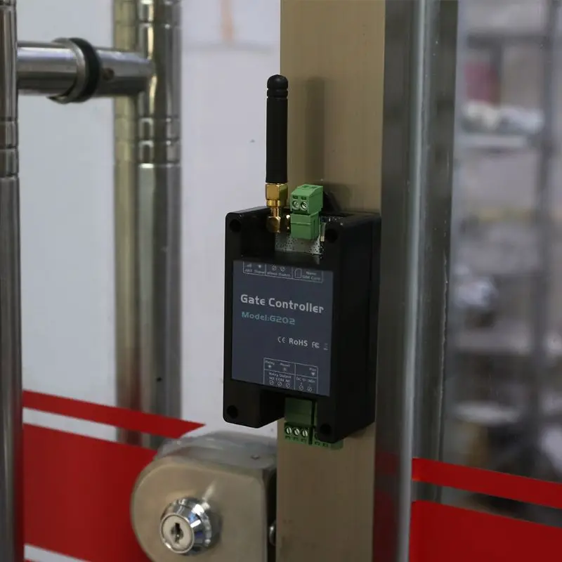 2G GSM G202 Gate Opener Relay Switch Industrial Machine Switch Access Controller Remote Control Door Opener Free Call 850/900
2G GSM G202 Gate Opener Relay Switch Industrial Machine Switch Access Controller Remote Control Door Opener Free Call 850/900