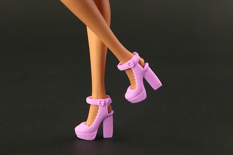 10 пара/лот новые оригинальные туфли на высоком каблуке для куклы Барби модные