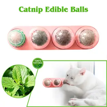 Pet Catnip Toys Edible Catnip Ball Safety Healthy Cat Mint Cats Home Rotatable Toy Products Clean Teeth Protect The Stomach
Pet Catnip Toys Edible Catnip Ball Safety Healthy Cat Mint Cats Home Rotatable Toy Products Clean Teeth Protect The Stomach