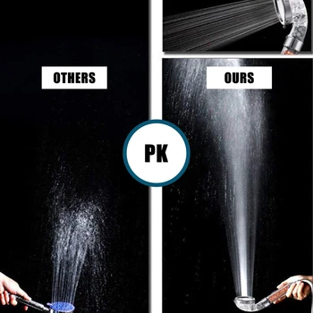 New High Pressure Shower Head G1/2 Water Saving Shower Head Handheld Showerhead Bathroom Chlorine Fluoride Removal
New High Pressure Shower Head G1/2 Water Saving Shower Head Handheld Showerhead Bathroom Chlorine Fluoride Removal