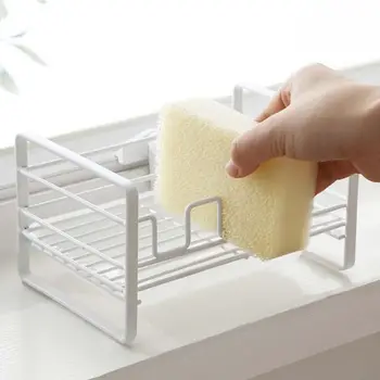 Iron Sponge Drain Storage Rack with Removable Tray Clean Ball Pool Shelf Home Kitchen Countertop Sink Organizer Accesory
Iron Sponge Drain Storage Rack with Removable Tray Clean Ball Pool Shelf Home Kitchen Countertop Sink Organizer Accesory