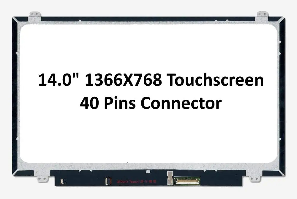 New 14.0" HD On-Cell Touchscreen 40Pins Laptop LED LCD Touch Screen Replacement Compatible with B140XTK01.0 HW6A
New 14.0" HD On-Cell Touchscreen 40Pins Laptop LED LCD Touch Screen Replacement Compatible with B140XTK01.0 HW6A
