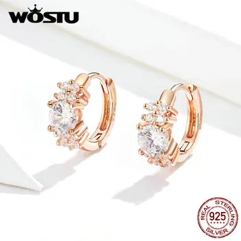 WOSTU Exquisite Petals Hoop Earrings 925 Sterling Silver Rose Gold Small Earrings For Women Wedding Luxury Jewelry FIE485
WOSTU Exquisite Petals Hoop Earrings 925 Sterling Silver Rose Gold Small Earrings For Women Wedding Luxury Jewelry FIE485