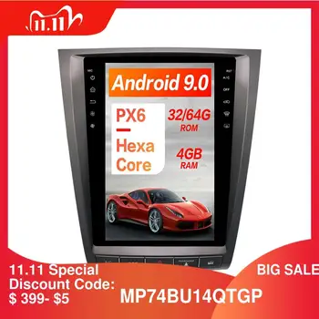 Tesla Style Android 9.0 4+64 Car Multimedia Player GPS Navigation For Lexus GS GS300 GS460 GS450 GS350 2004-2011 Stereo HeadUnit
Tesla Style Android 9.0 4+64 Car Multimedia Player GPS Navigation For Lexus GS GS300 GS460 GS450 GS350 2004-2011 Stereo HeadUnit