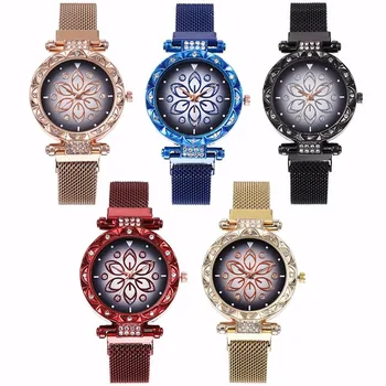Fashion hot style milan with bracelet watch flower watch case flower pattern multi-color face set with diamond fashion watch
Fashion hot style milan with bracelet watch flower watch case flower pattern multi-color face set with diamond fashion watch