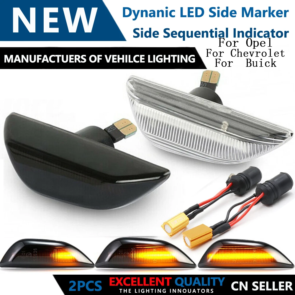 For Opel Mokka X For Chevrolet Trax For Buick Encore 2013-2020 Led Dynamic Side Marker Turn Repeater Signal Light Accessories
For Opel Mokka X For Chevrolet Trax For Buick Encore 2013-2020 Led Dynamic Side Marker Turn Repeater Signal Light Accessories