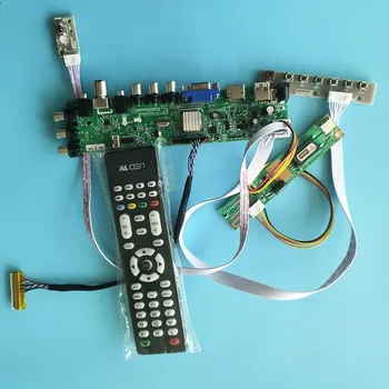 Kit For LP154W01 TL 15.4" 1280X800 30pin Controller board TV VGA USB AV Digital HDMI Panel 1 CCFL LCD DVB-T2 DVB-T remote Panel
Kit For LP154W01 TL 15.4" 1280X800 30pin Controller board TV VGA USB AV Digital HDMI Panel 1 CCFL LCD DVB-T2 DVB-T remote Panel