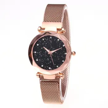 Luxury Ladies Watch Star Sky Diamond Dial Women Bracelet Watches Magnetic Stainless Steel Mesh Wristwatches
Luxury Ladies Watch Star Sky Diamond Dial Women Bracelet Watches Magnetic Stainless Steel Mesh Wristwatches