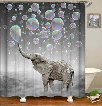 3D Print Shower Curtains Animal Elephant Curtains Image Customized Curtain Decor Bath For Wholesale Bathroom Size
3D Print Shower Curtains Animal Elephant Curtains Image Customized Curtain Decor Bath For Wholesale Bathroom Size