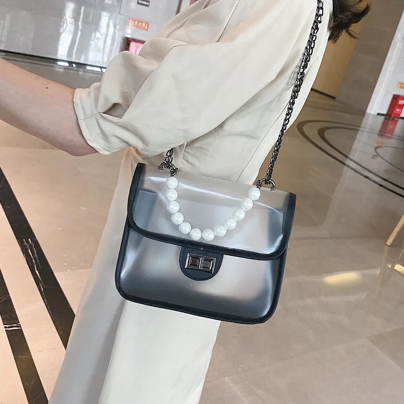 2019 New Style Summer Korean-style Transparent Gel Bag WOMEN'S Bag INS Super Fire-Style Hand Shoulder Square Sling Bag
2019 New Style Summer Korean-style Transparent Gel Bag WOMEN'S Bag INS Super Fire-Style Hand Shoulder Square Sling Bag