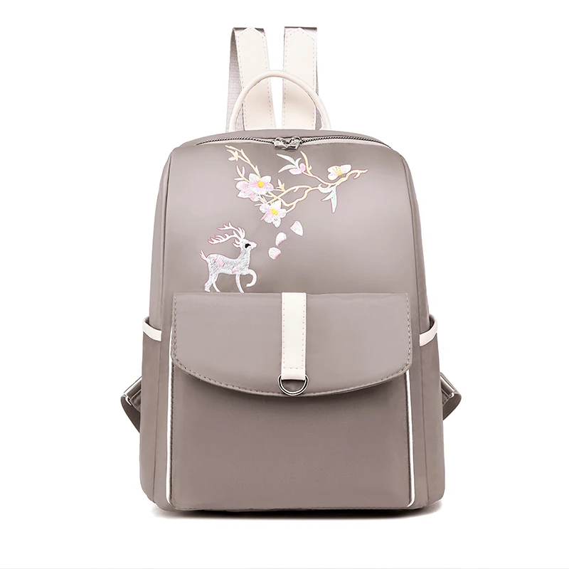2020 Embroidered bolso mochila mujer black back pack printed backpack Casual oxford for girls mochila anti furto female Rucksack
2020 Embroidered bolso mochila mujer black back pack printed backpack Casual oxford for girls mochila anti furto female Rucksack