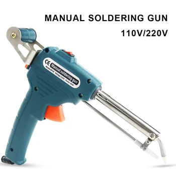 Electric Soldering Iron External Thermal Manual Feeding Tin Gun 60W Solder Station Soldering Iron Tip Welding Wire Repair Tools
Electric Soldering Iron External Thermal Manual Feeding Tin Gun 60W Solder Station Soldering Iron Tip Welding Wire Repair Tools