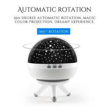 Star Moon Romantic Creative Projection Lamp Rotating Night Light Lamp Projection Party Baby Sleep Holidays Add Atmosphere
Star Moon Romantic Creative Projection Lamp Rotating Night Light Lamp Projection Party Baby Sleep Holidays Add Atmosphere