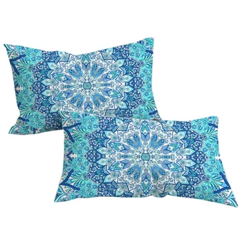 DSHA Boho Mandala Pillow Cases 2 Pieces Pattern Printed Pillowcases Indian Hippie Themed Square Bedclothes
DSHA Boho Mandala Pillow Cases 2 Pieces Pattern Printed Pillowcases Indian Hippie Themed Square Bedclothes