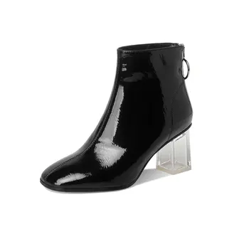 2020 New Genuine Leather Women Ankle Boots Elegant Office Ladies Shoes Woman Back Zipper Chelsea Boots High Heeled Shoes
2020 New Genuine Leather Women Ankle Boots Elegant Office Ladies Shoes Woman Back Zipper Chelsea Boots High Heeled Shoes