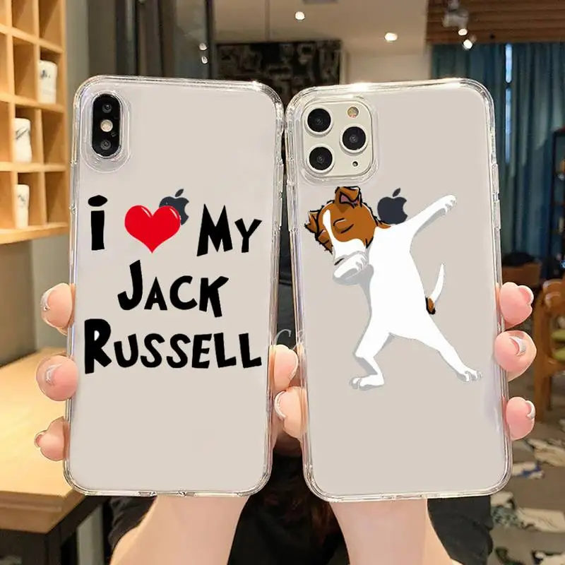 Cute Animal Jack Russell Terrier Dog Phone Case Transparent soft For iphone 5 5s 5c se 6 6s 7 8 11 12 plus mini x xs xr pro max
Cute Animal Jack Russell Terrier Dog Phone Case Transparent soft For iphone 5 5s 5c se 6 6s 7 8 11 12 plus mini x xs xr pro max