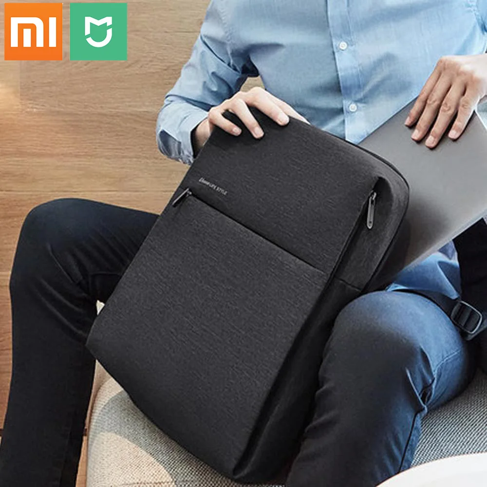 100% Оригинальный Xiaomi mijia модные рюкзак краткое школьная сумка водонепроницаемый