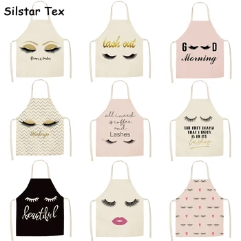 Silstar Tex Beautiful Eyelashes Aprons Women Apron Clean Linen Home Kitchen Barber Hairstylist Cooking Adults Kid
Silstar Tex Beautiful Eyelashes Aprons Women Apron Clean Linen Home Kitchen Barber Hairstylist Cooking Adults Kid