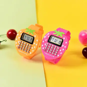 Calculating Digital Calculator With LED Watch Function Casual Silicone Sports For Kids Children Multifunction
Calculating Digital Calculator With LED Watch Function Casual Silicone Sports For Kids Children Multifunction