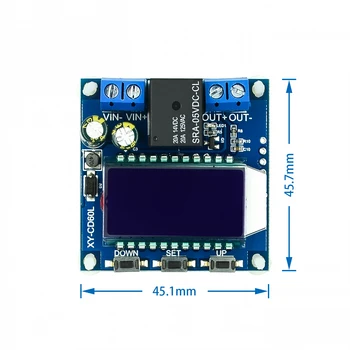 CD60L Solar Battery Charger Controller 12V 24V 48V Charging Discharge Control Module Under voltage Current protector Board
CD60L Solar Battery Charger Controller 12V 24V 48V Charging Discharge Control Module Under voltage Current protector Board