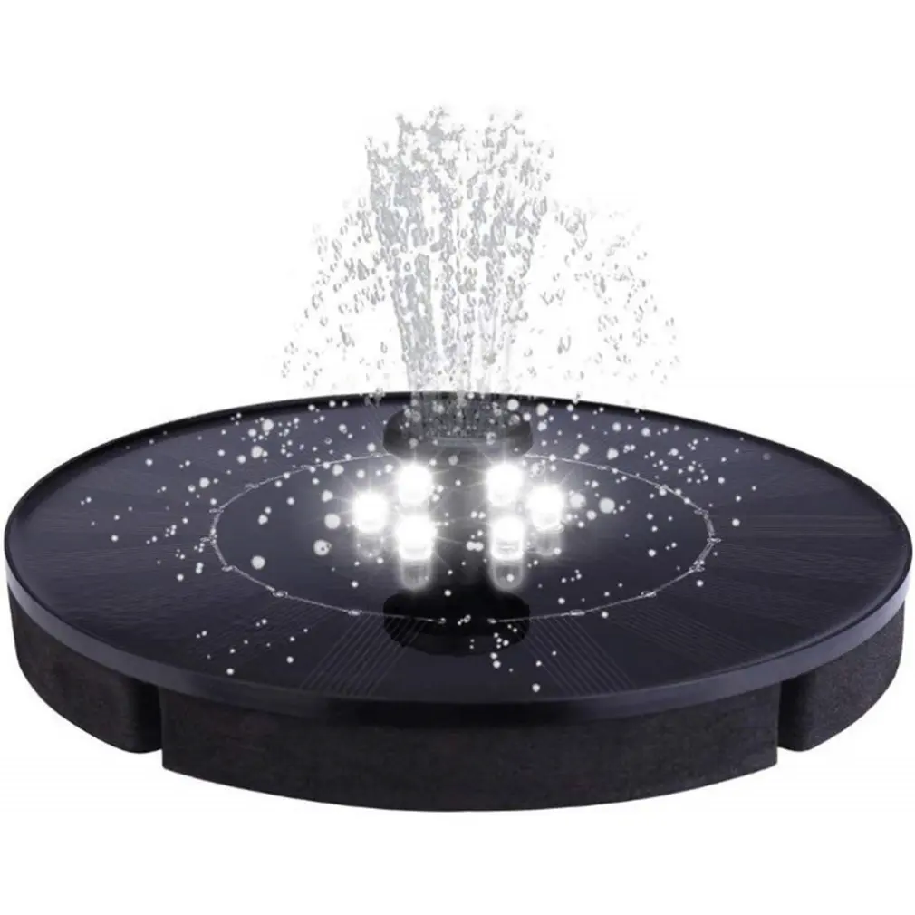Solar fountain AS10D1 floating outdoor pool floating water fountain electric storage fountain with LED lights
Solar fountain AS10D1 floating outdoor pool floating water fountain electric storage fountain with LED lights