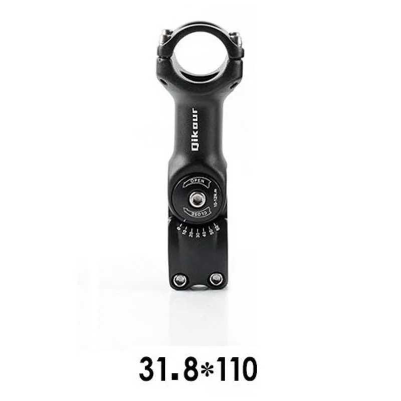 Qikour MTB Road Bike Stem 31.8/25.4 Aluminum Handlebar Fork Stem Extender Riser Handlebar Extender Assembly
Qikour MTB Road Bike Stem 31.8/25.4 Aluminum Handlebar Fork Stem Extender Riser Handlebar Extender Assembly