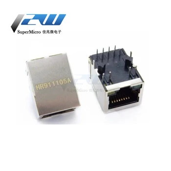 10pcs / lot high quality RJ45 connector network isolation transformer filter HR911105A RJ45 with lamp
10pcs / lot high quality RJ45 connector network isolation transformer filter HR911105A RJ45 with lamp