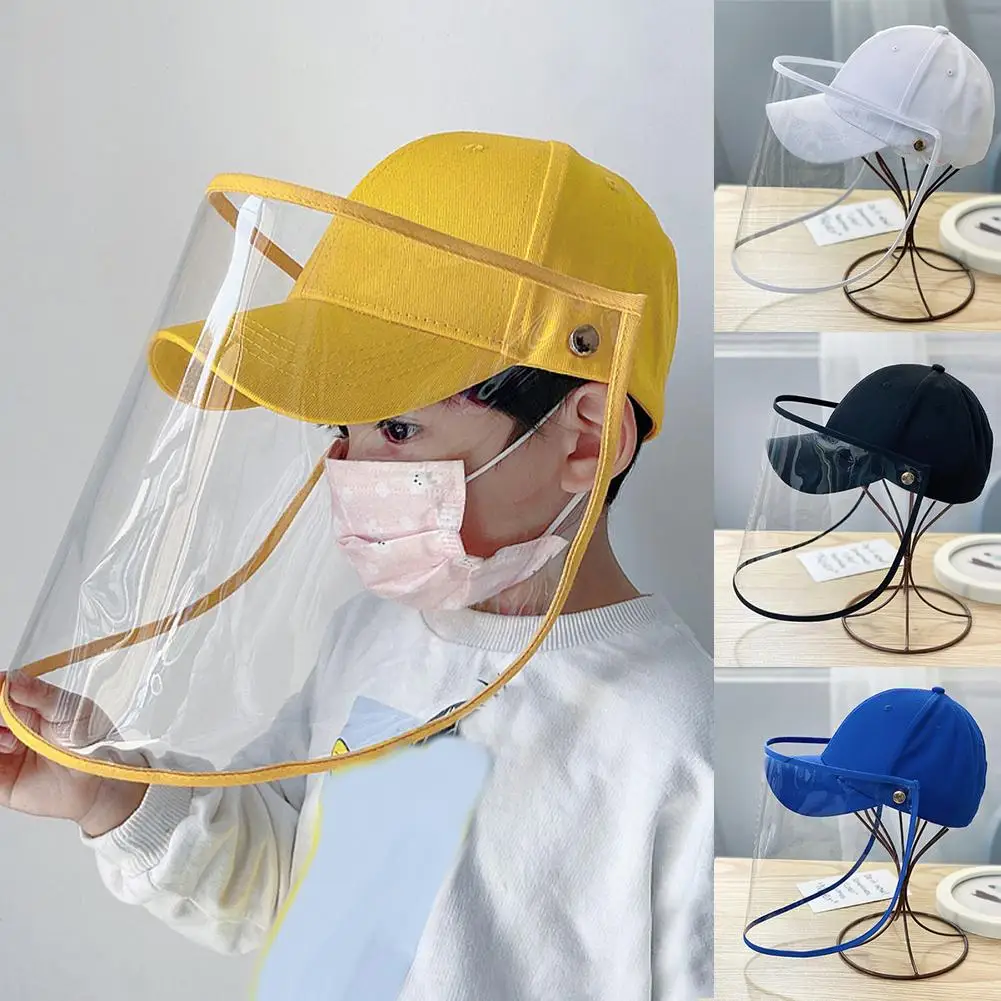 Detachable Face Protector Anti Saliva Dustproof Mask Baseball Cap Children Face Protective Hat For Drops Insect 2020 New Hot
Detachable Face Protector Anti Saliva Dustproof Mask Baseball Cap Children Face Protective Hat For Drops Insect 2020 New Hot