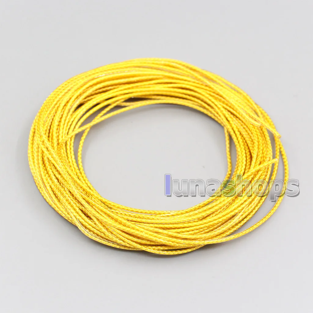 LN007714 10m 35*0.05mm + 48*0.05mm 7N OCC Silver/Gold/OCC plated Shielding Single Wire Diameter 1.3mm DIY cable
LN007714 10m 35*0.05mm + 48*0.05mm 7N OCC Silver/Gold/OCC plated Shielding Single Wire Diameter 1.3mm DIY cable