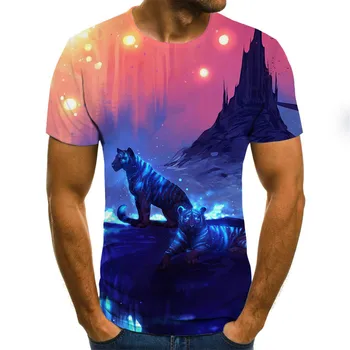 2020 Colorful Printing 3D T shirt Casual Summer Style Fashion Print Short Sleeve Tees Men Tops Color Print Art Streetwear
2020 Colorful Printing 3D T shirt Casual Summer Style Fashion Print Short Sleeve Tees Men Tops Color Print Art Streetwear