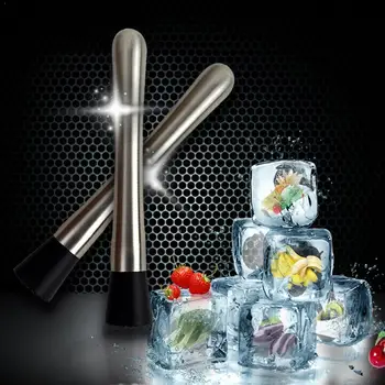 Fruit Muddler Crushed Cocktail Muddler Stainless Steel Cocktail Tools Mixer Barware Bar Bar Mojito W6K4
Fruit Muddler Crushed Cocktail Muddler Stainless Steel Cocktail Tools Mixer Barware Bar Bar Mojito W6K4