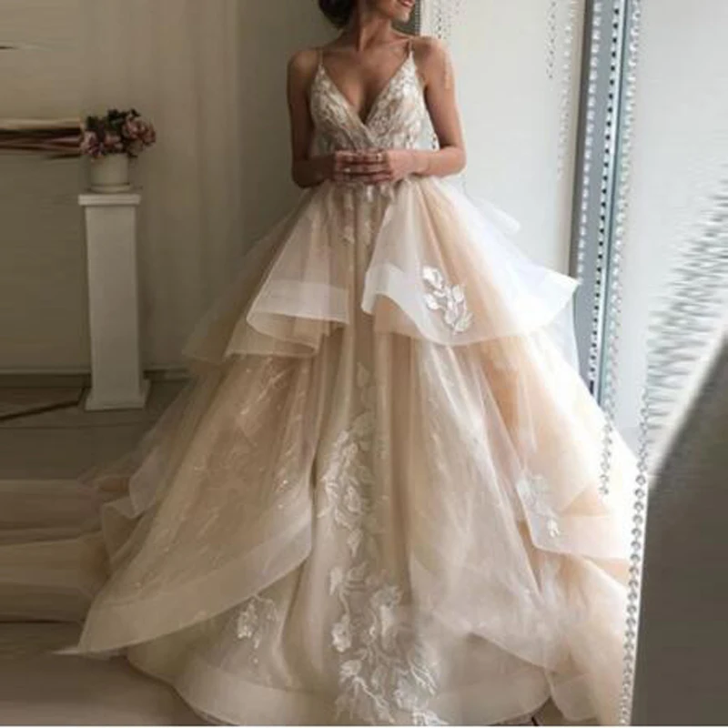 2019 Evening Dresses Lebanon Tulle Appliques robe de soiree abiye Modest Evening Gowns Champagne Custom made abendkleider
2019 Evening Dresses Lebanon Tulle Appliques robe de soiree abiye Modest Evening Gowns Champagne Custom made abendkleider