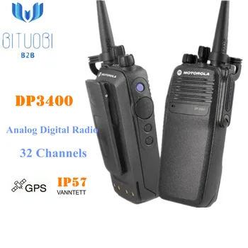 DP3400 two way portable radio 403-470MHz analog digital walkie talkie with 32 Channels 7.2V VOX capability
DP3400 two way portable radio 403-470MHz analog digital walkie talkie with 32 Channels 7.2V VOX capability