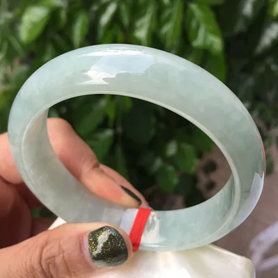 Natural Burmese Jadeite Light Green 54-64mm Bracelet Elegant Princess Jewelry Best Gift
Natural Burmese Jadeite Light Green 54-64mm Bracelet Elegant Princess Jewelry Best Gift