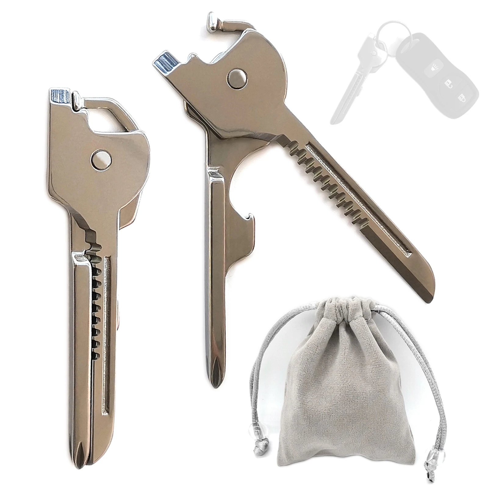 Stainless Steel 6-in-1 Utility Key Multi-Function Tool Multitool Keychains Folding Bottle Opener Gift
Stainless Steel 6-in-1 Utility Key Multi-Function Tool Multitool Keychains Folding Bottle Opener Gift