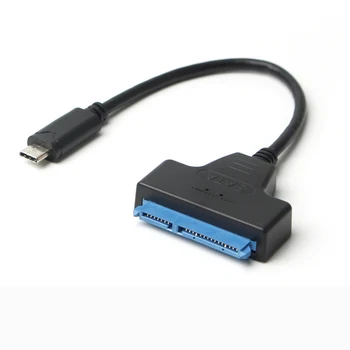 USB 3.1 Type C (USB C / Thunderbolt 3 Compatible) to SATA III 2.5in Hard Drive Adapter
USB 3.1 Type C (USB C / Thunderbolt 3 Compatible) to SATA III 2.5in Hard Drive Adapter