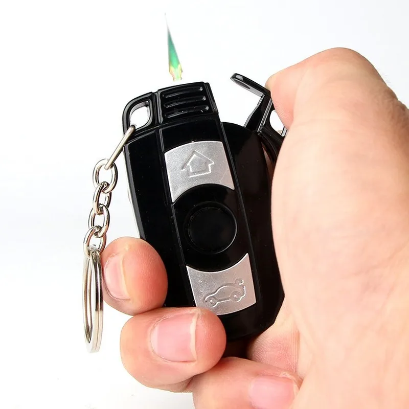 Car Key Windproof Straight Into The Green Fmale Lighter Inflatable Compact Lighter Cigar Smoking Lighter Gadgets for Men
Car Key Windproof Straight Into The Green Fmale Lighter Inflatable Compact Lighter Cigar Smoking Lighter Gadgets for Men
