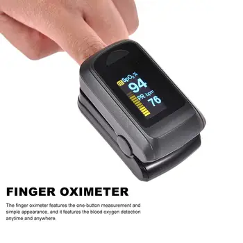Finger Oximeter Oxygen Saturation Monitor Fingertip Oximeter Portable Oxygen Monitor SpO2 Heart Rate Monitor Oximeter
Finger Oximeter Oxygen Saturation Monitor Fingertip Oximeter Portable Oxygen Monitor SpO2 Heart Rate Monitor Oximeter