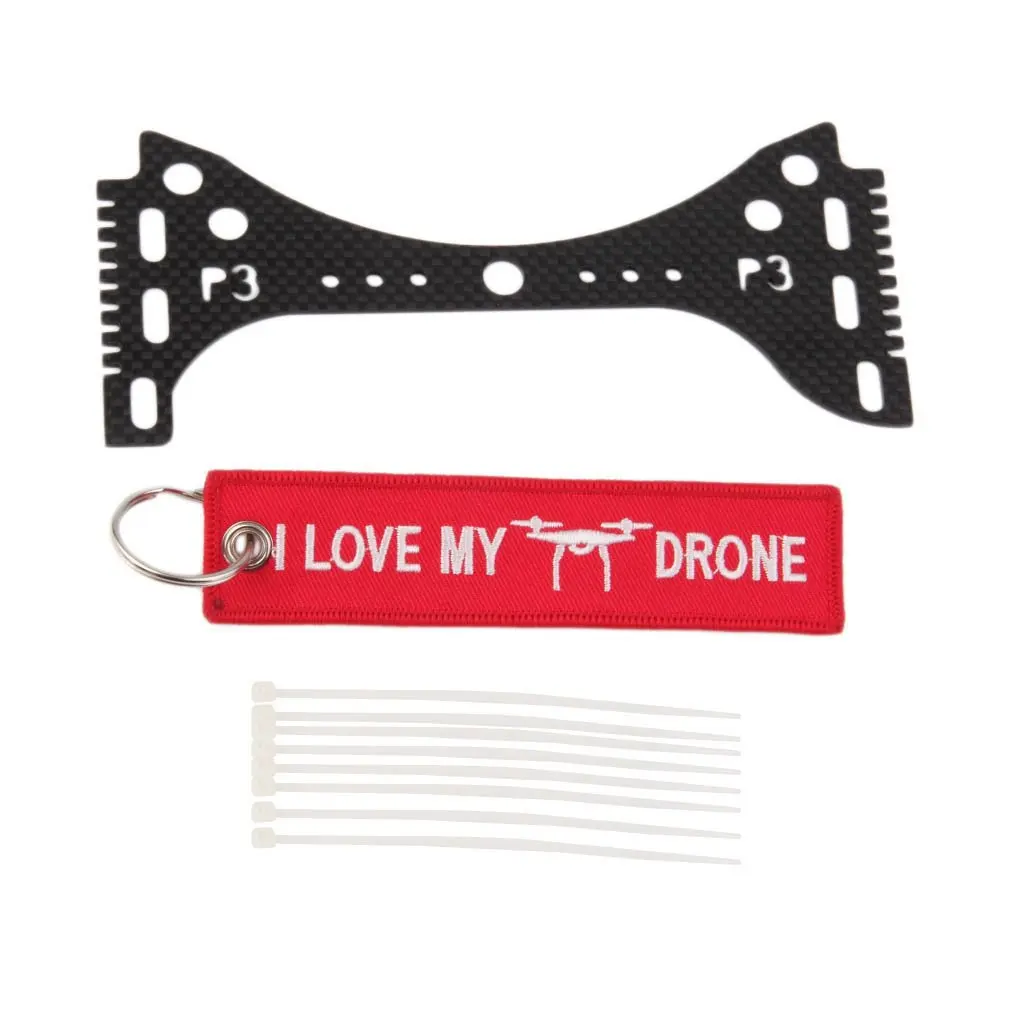 Full Carbon Plate Fender Bracket PTZ Camera Gimbal Tripod Protection Board for DJI Phantom 3 Light Weight Durable Black
Full Carbon Plate Fender Bracket PTZ Camera Gimbal Tripod Protection Board for DJI Phantom 3 Light Weight Durable Black