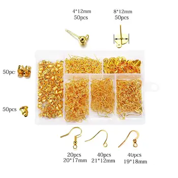 300pcs 4Color Jewelry Findings Set Necklace Chain Earring Hook Wire Jewelry Needle Mixed Style Jewelry Making Supplies kits 
300pcs 4Color Jewelry Findings Set Necklace Chain Earring Hook Wire Jewelry Needle Mixed Style Jewelry Making Supplies kits