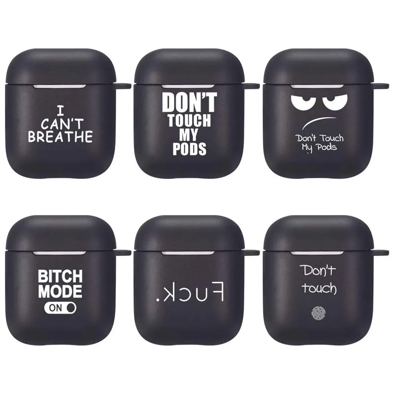 Ins Personalized Text Pattern Earphone Cover for Apple Airpods 1 2 Earphone Accessories Silicone Cases for Airpods 1th 2th
Ins Personalized Text Pattern Earphone Cover for Apple Airpods 1 2 Earphone Accessories Silicone Cases for Airpods 1th 2th